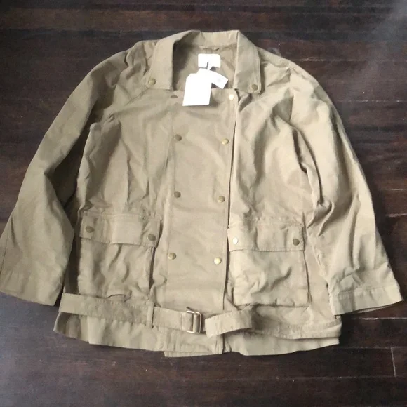 Current Elliott women’s the regiment jacket basil utilitarian relaxed L NWT